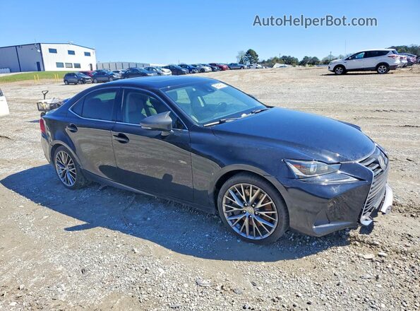JTHBA1D28H5045112 2017 LEXUS IS Black Przód prawy