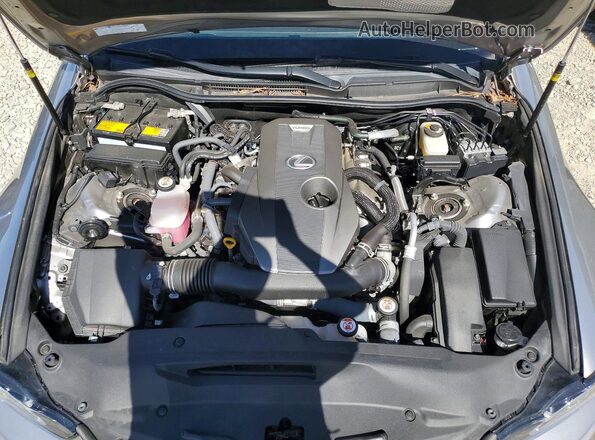 JTHBA1D29K5099591 2019 LEXUS IS Серый Вид задней части салона