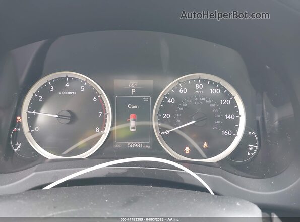 JTHBA1D2XG5015480 2016 LEXUS IS 200T Black უკანა სავარძლების ხედი