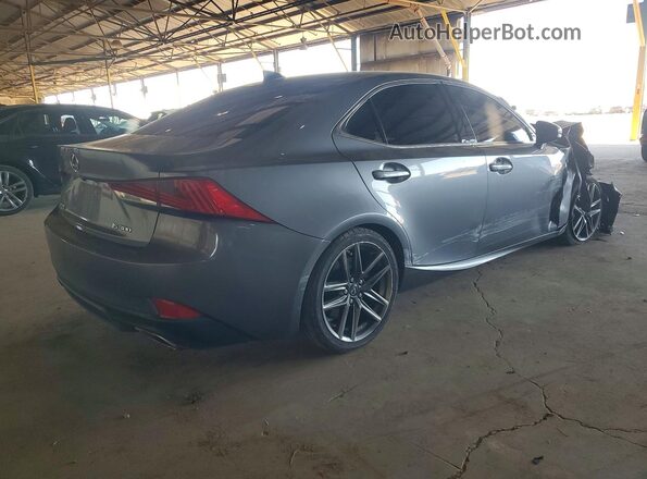 JTHBA1D2XJ5077968 2018 LEXUS IS Серый Задняя правая четверть