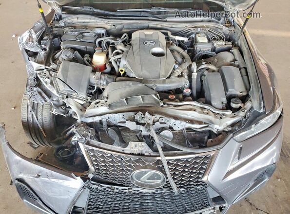 JTHBA1D2XJ5077968 2018 LEXUS IS Серый Вид задней части салона