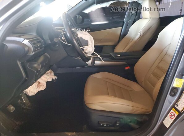 JTHBA1D2XJ5077968 2018 LEXUS IS Серый Вид салона спереди