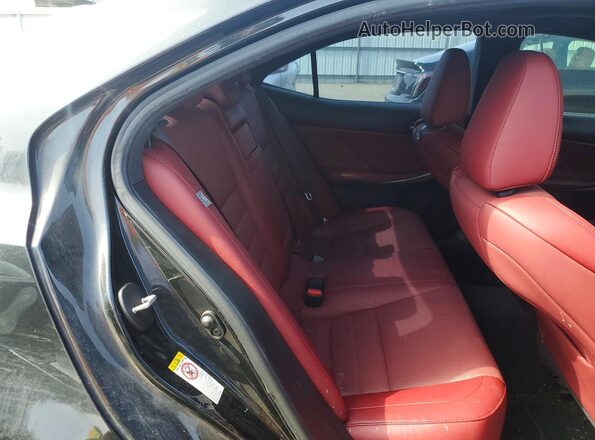 JTHBA1D2XJ5082989 2018 LEXUS IS Черный Вид задних сидений