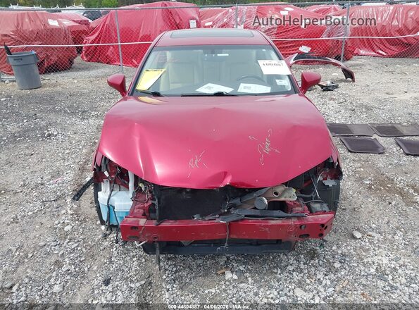 JTHBK1GG4G2223926 2016 LEXUS ES 350 Красный Вид задней части салона