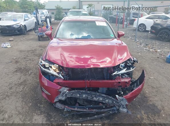 JTHBK1GG9G2218253 2016 LEXUS ES 350 Красный Вид задней части салона