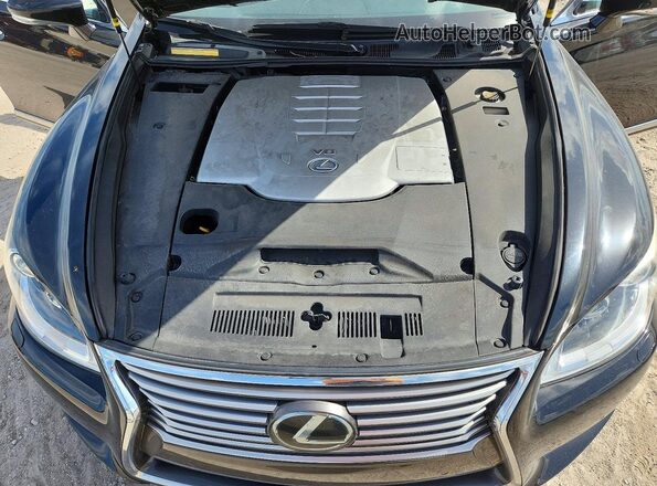 JTHBL5EF1H5144664 2017 LEXUS LS Черный Вид задней части салона