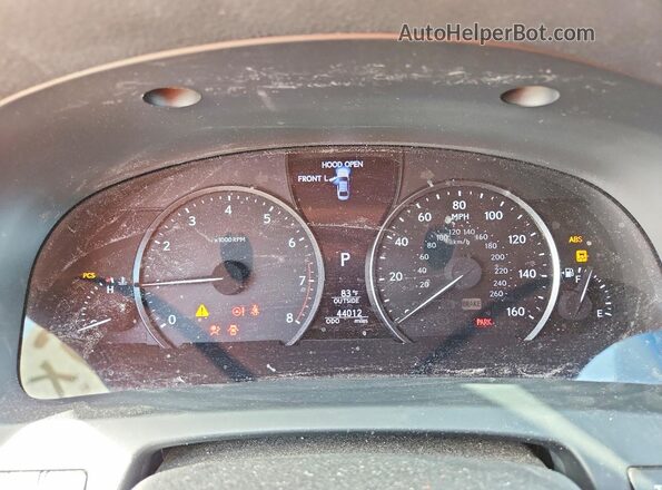 JTHBL5EF1H5144664 2017 LEXUS LS Черный Вид щитка приборов