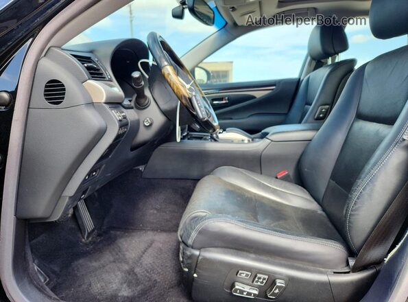 JTHBL5EF1H5144664 2017 LEXUS LS Черный Вид салона спереди
