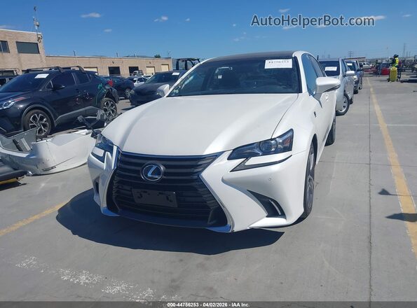 JTHBZ1BL2GA005506 2016 LEXUS GS 350 White Սալոնի հետևի տեսք