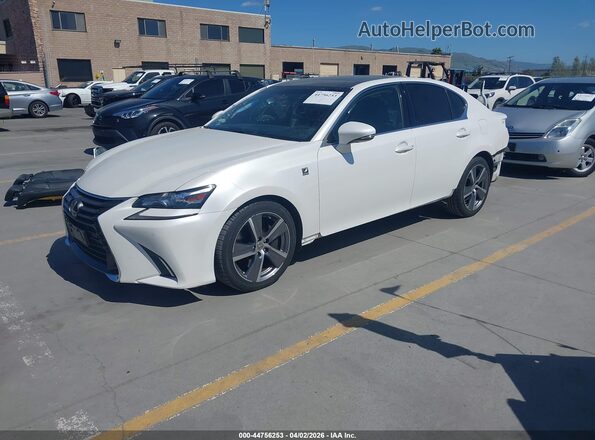 JTHBZ1BL2GA005506 2016 LEXUS GS 350 White Առջևի ձախ երեք քառորդ տեսարան