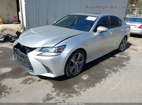 JTHBZ1BL3GA001027 2016 LEXUS GS 350 Silver Vista tres cuartos delantera izquierda