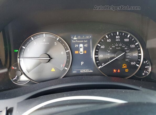 JTHBZ1BL4KA017293 2019 LEXUS GS White Սարքավորումների վահանակի տեսք