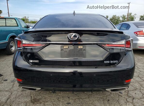 JTHBZ1BL5HA009552 2017 LEXUS GS Черный Вид сзади