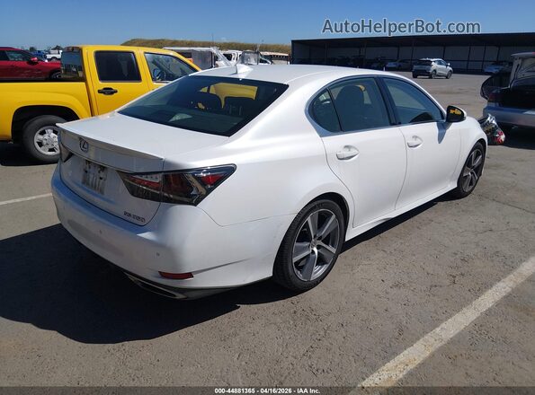 JTHBZ1BL6GA002267 2016 LEXUS GS 350 White Задня права чверть