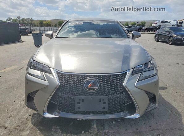 JTHBZ1BL6KA018400 2019 LEXUS GS Silver Դիմացի տեսք