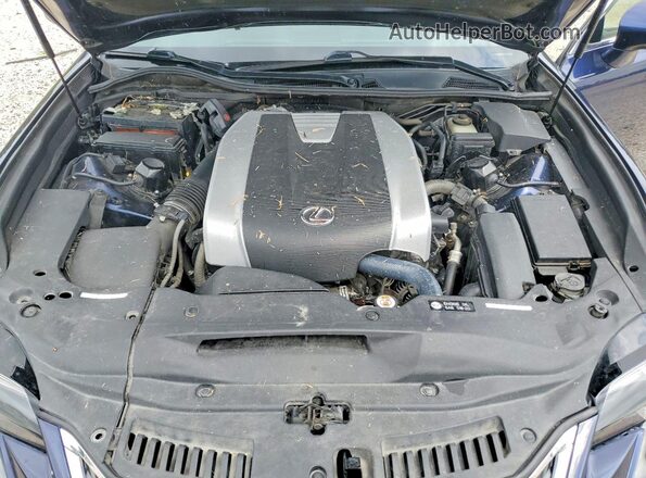 JTHBZ1BL7HA009620 2017 LEXUS GS Синий Вид задней части салона