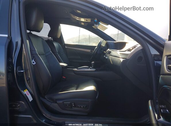 JTHBZ1BL8JA012869 2018 LEXUS GS 350 Серый Вид салона спереди