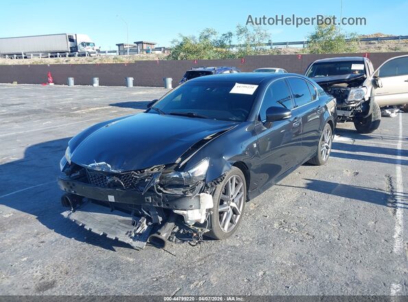 JTHBZ1BL8JA012869 2018 LEXUS GS 350 Серый Передняя левая четверть