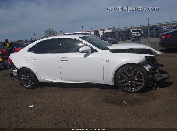 JTHCE1D27G5012173 2016 LEXUS IS 350 Белый Вид задней части салона