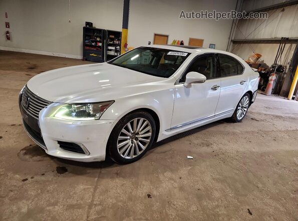 JTHCL5EF6H5028610 2017 LEXUS LS White Przód lewy