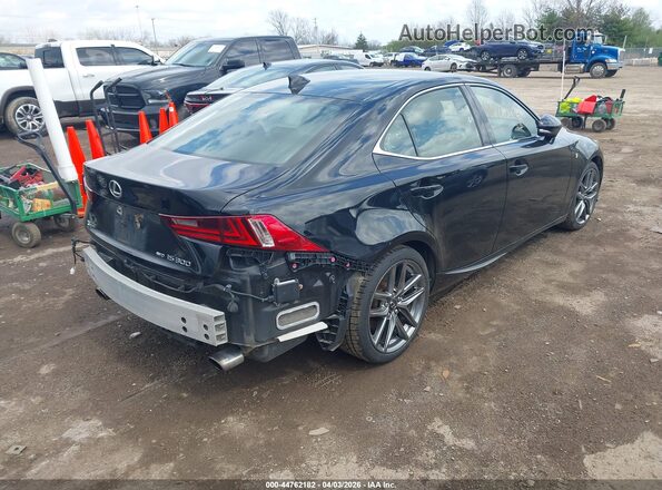 JTHCM1D21G5013127 2016 LEXUS IS 300 Черный Задняя правая четверть