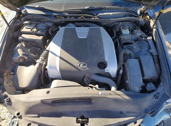 JTHCM1D27G5002178 2016 LEXUS IS Black Widok wnętrza z tyłu