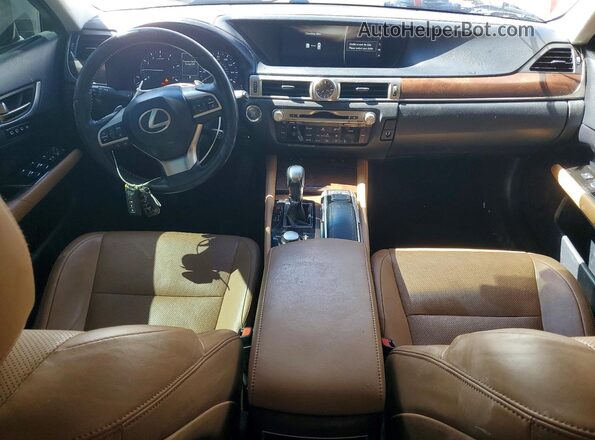 JTHCZ1BL1GA002570 2016 LEXUS GS Белый Вид панели приборов
