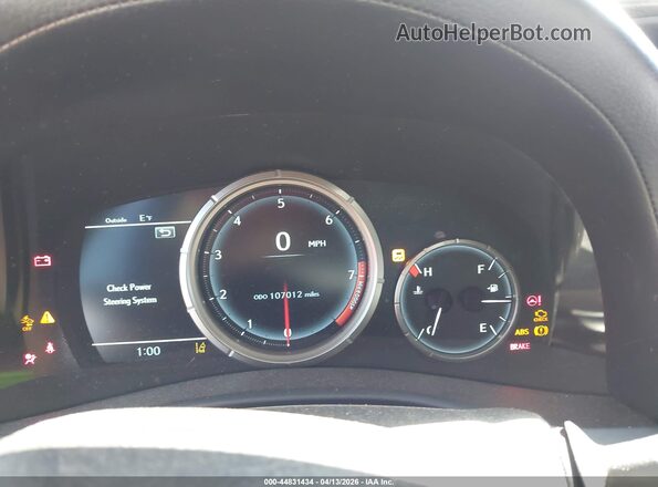 JTHCZ1BL7GA001441 2016 LEXUS GS 350 White Widok tylnych siedzeń