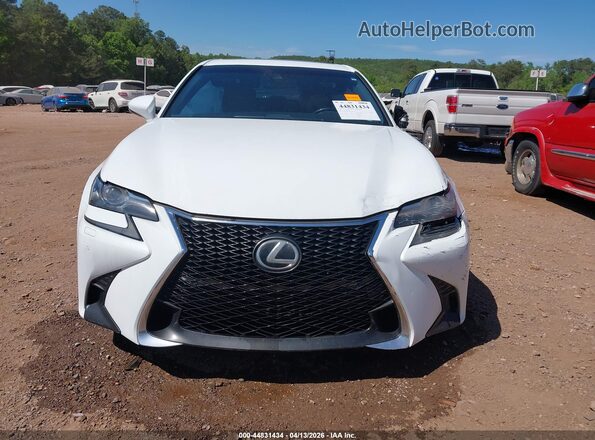 JTHCZ1BL7GA001441 2016 LEXUS GS 350 White Widok z tyłu