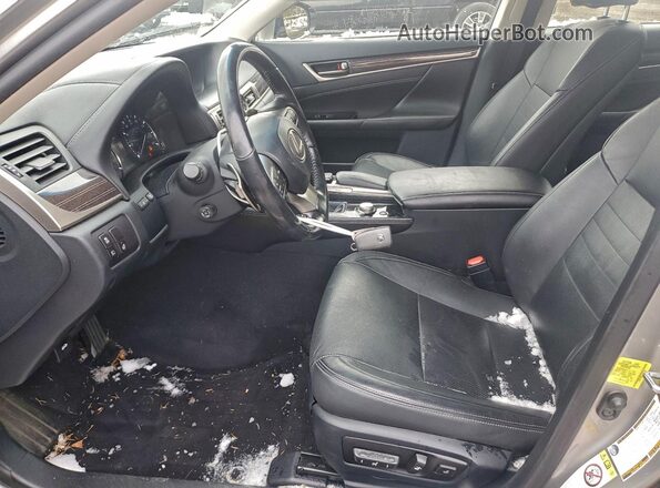 JTHCZ1BLXHA007154 2017 LEXUS GS Серебряный Вид салона спереди
