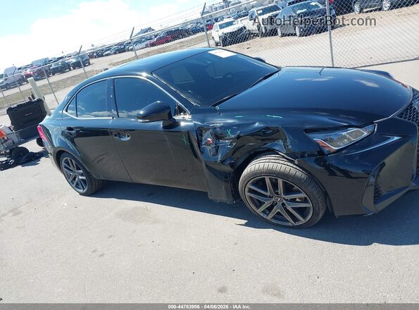JTHCZ1D2XK5016649 2019 LEXUS IS 350 Черный Вид спереди
