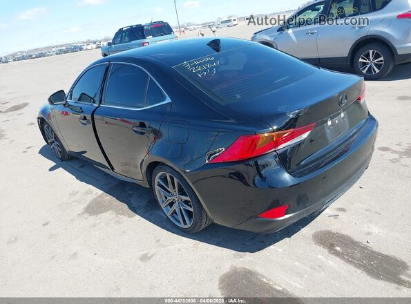 JTHCZ1D2XK5016649 2019 LEXUS IS 350 Черный Задняя левая четверть