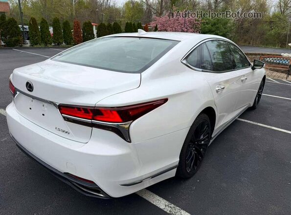 JTHD51FF4M5014687 2021 LEXUS LS Белый Задняя правая четверть