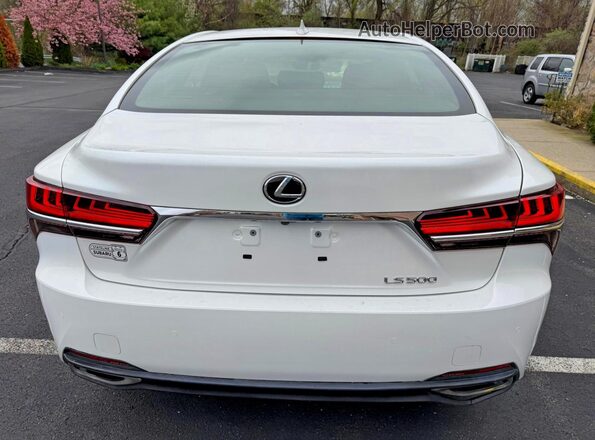JTHD51FF4M5014687 2021 LEXUS LS Белый Вид наклейки с VIN-кодом