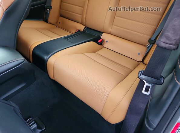 JTHD85EC3L5005984 2020 LEXUS RC Красный Вид задних сидений