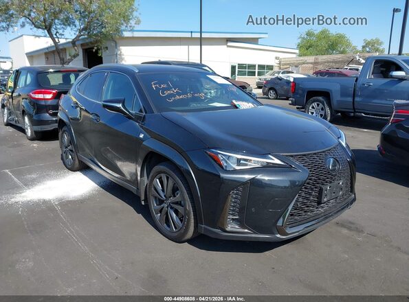 JTHE3JBH7N2051477 2022 LEXUS UX 200 Black Передня права чверть