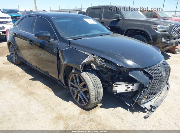 JTHGZ1B23L5036716 2020 LEXUS IS 350 Черный Передняя правая четверть