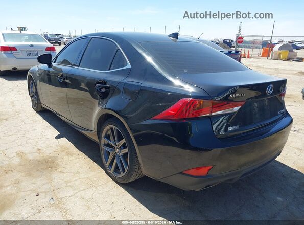 JTHGZ1B23L5036716 2020 LEXUS IS 350 Черный Задняя левая четверть