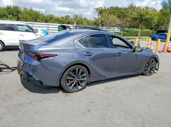 JTHGZ1B23P5071004 2023 LEXUS IS Серый Задняя правая четверть