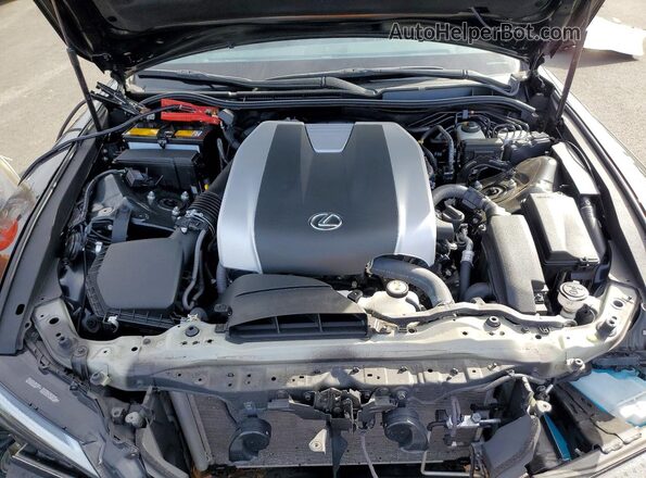 JTHGZ1B25N5056338 2022 LEXUS IS Черный Вид задней части салона