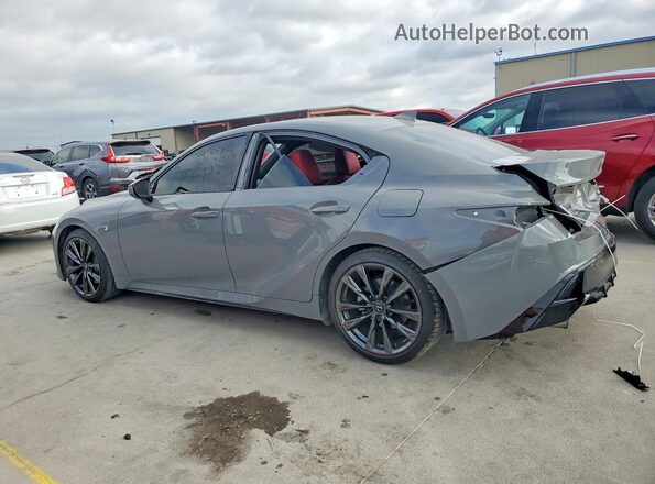 JTHGZ1B26R5072571 2024 LEXUS IS Gray Trasero izquierdo