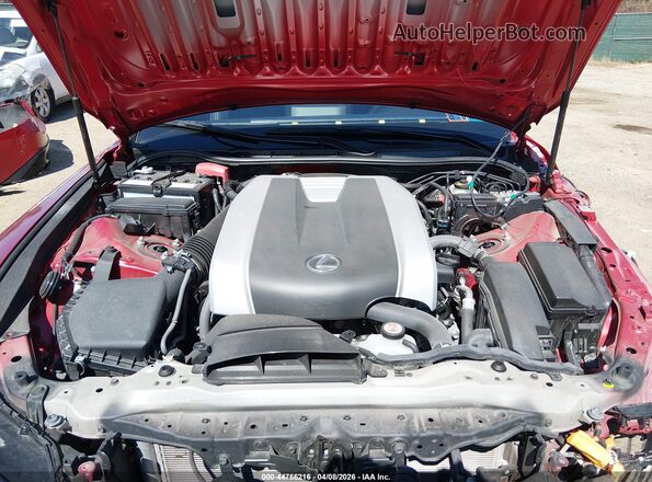 JTHGZ1E22P5031928 2023 LEXUS IS 350 Red Widok z tyłu