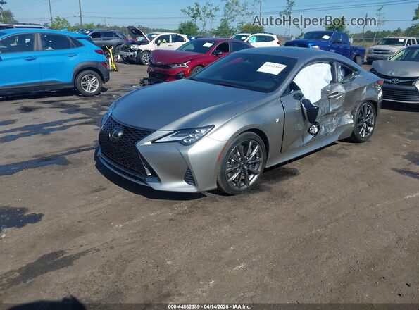 JTHGZ5BC2N5026486 2022 LEXUS RC 350 Gray Przód lewy