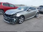 2016 Lexus Rc 200t Серебряный vin: JTHHA5BC1G5003053