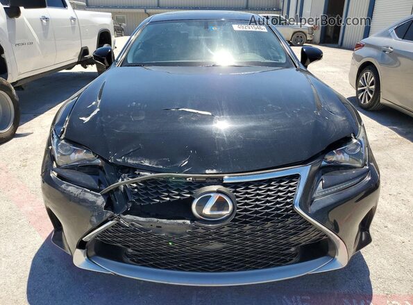 JTHHA5BC1G5003456 2016 LEXUS RC Черный Вид спереди