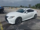 2016 Lexus Rc 200t   White vin: JTHHA5BC3G5004382