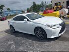 2016 Lexus Rc 200t   White vin: JTHHA5BC3G5004382