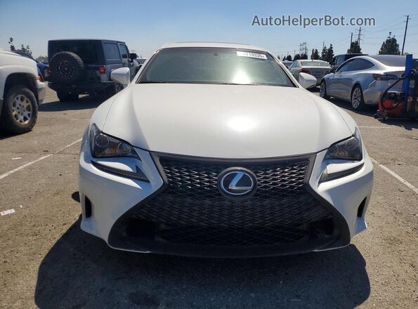 JTHHA5BC9G5001969 2016 LEXUS RC Белый Вид спереди