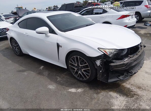 JTHHA5BCXG5003262 2016 LEXUS RC 200T White Przód prawy
