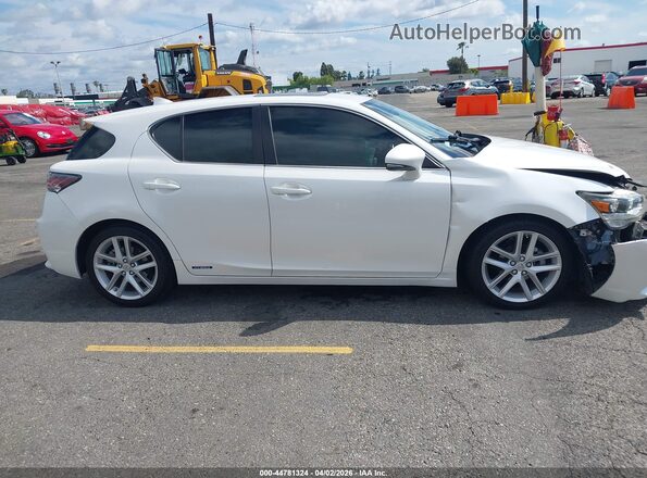 JTHKD5BH1H2280572 2017 LEXUS CT Белый Вид задней части салона